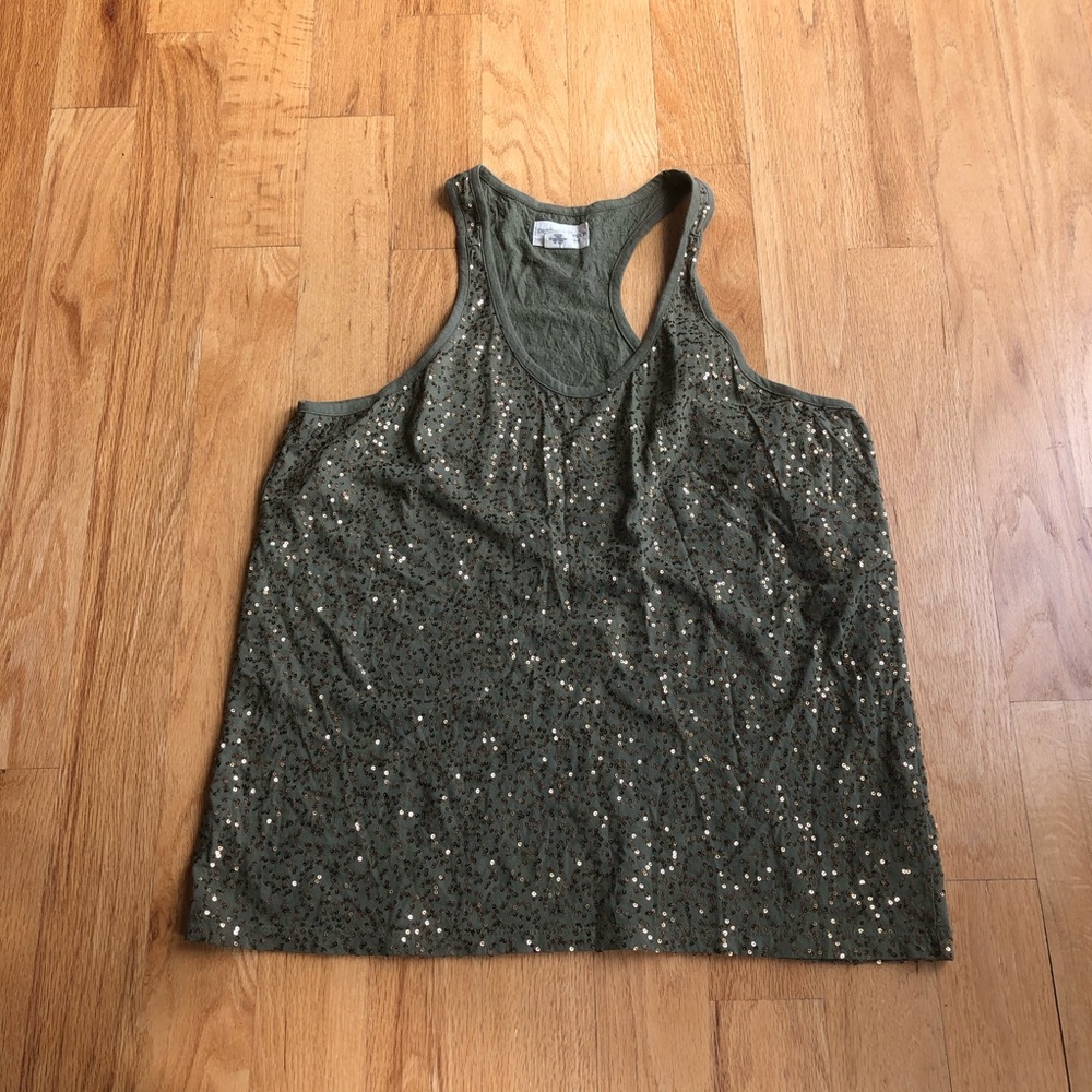 ralph lauren green tank top